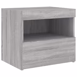 VidaXL 836774 Table de nuit et table de chevet Chêne - Vue supplémentaire 7