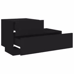 VidaXL 836778 Table de nuit et table de chevet Noir - Vue supplémentaire 6