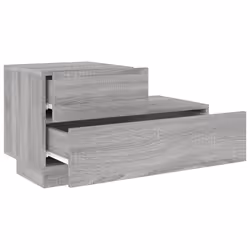 VidaXL 836782 Table de nuit et table de chevet Chêne - Vue supplémentaire 6