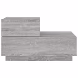 VidaXL 836782 Table de nuit et table de chevet Chêne - Vue supplémentaire 7