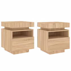 VidaXL 836789, Chêne, Bois, 400 mm, 390 mm, 485 mm, 2 pièce(s)