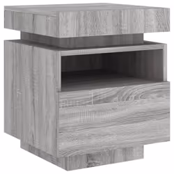 VidaXL 836794 Table de nuit et table de chevet Chêne - Vue supplémentaire 5
