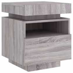 VidaXL 836795 Table de nuit et table de chevet Chêne - Vue supplémentaire 6