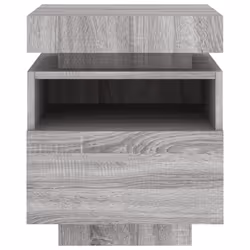 VidaXL 836795 Table de nuit et table de chevet Chêne - Vue supplémentaire 8