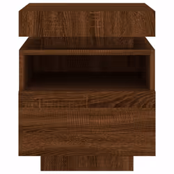 VidaXL 836796 Table de nuit et table de chevet Chêne - Vue supplémentaire 7
