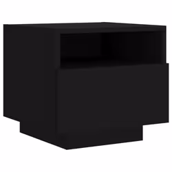 VidaXL 836800 Table de nuit et table de chevet Noir - Vue supplémentaire 5