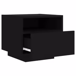 VidaXL 836800 Table de nuit et table de chevet Noir - Vue supplémentaire 6