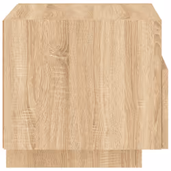 VidaXL 836802 Table de nuit et table de chevet Chêne - Vue supplémentaire 8