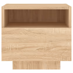 VidaXL 836803 Table de nuit et table de chevet Chêne - Vue supplémentaire 8