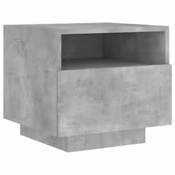 VidaXL 836804 Table de nuit et table de chevet Couleur du béton - Vue supplémentaire 5