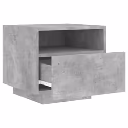 VidaXL 836804 Table de nuit et table de chevet Couleur du béton - Vue supplémentaire 6