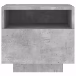VidaXL 836804 Table de nuit et table de chevet Couleur du béton - Vue supplémentaire 7