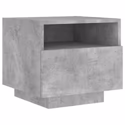 VidaXL 836805 Table de nuit et table de chevet Couleur du béton - Vue supplémentaire 7