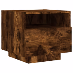 VidaXL 836807 Table de nuit et table de chevet Chêne - Vue supplémentaire 5