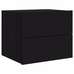 VidaXL 836815 Table de nuit et table de chevet Noir - Vue supplémentaire 6