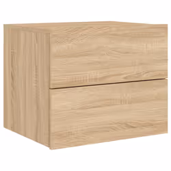 VidaXL 836816 Table de nuit et table de chevet Chêne