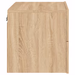 VidaXL 836816 Table de nuit et table de chevet Chêne - Vue supplémentaire 8
