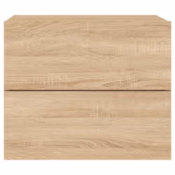 VidaXL 836817 Table de nuit et table de chevet Chêne - Vue supplémentaire 8