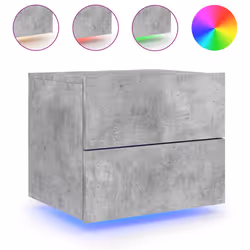 VidaXL 836818, Couleur du béton, Bois, 500 mm, 390 mm, 410 mm, 1 pièce(s)