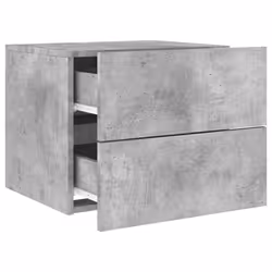VidaXL 836818 Table de nuit et table de chevet Couleur du béton - Vue supplémentaire 6