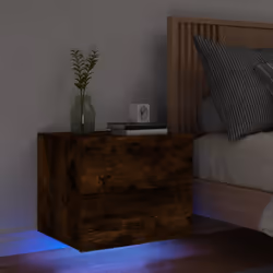 VidaXL 836820 Table de nuit et table de chevet Chêne