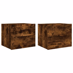 VidaXL 836821, Ch��ne, Bois, 500 mm, 390 mm, 410 mm, 2 pièce(s)