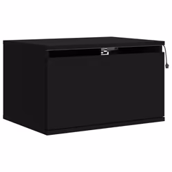 VidaXL 836828 Table de nuit et table de chevet Noir