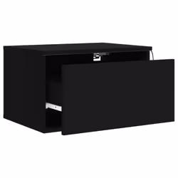 VidaXL 836828 Table de nuit et table de chevet Noir - Vue supplémentaire 6