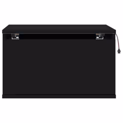 VidaXL 836828 Table de nuit et table de chevet Noir - Vue supplémentaire 7