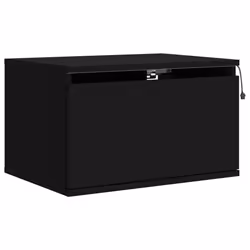 VidaXL 836829 Table de nuit et table de chevet Noir - Vue supplémentaire 6
