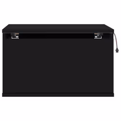 VidaXL 836829 Table de nuit et table de chevet Noir - Vue supplémentaire 8