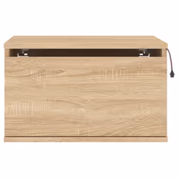 VidaXL 836830 Table de nuit et table de chevet Chêne - Vue supplémentaire 7