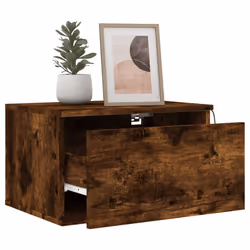 VidaXL 836834 Table de nuit et table de chevet Chêne - Vue supplémentaire 5