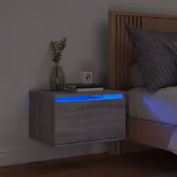 VidaXL 836836 Table de nuit et table de chevet Chêne