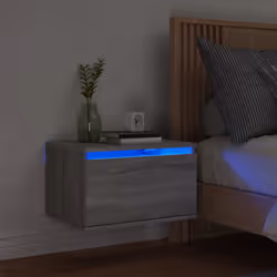 VidaXL 836837 Table de nuit et table de chevet Chêne