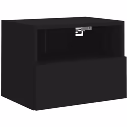 Cette armoire TV murale est la solution parfaite pour votre espace de vie afin de maximiser l'espace et de garder les surface ...