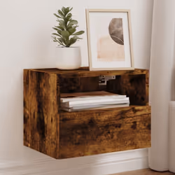 Cette armoire TV murale est la solution parfaite pour votre espace de vie afin de maximiser l'espace et de garder les surface ...