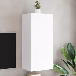 Cette armoire TV murale est la solution parfaite pour votre espace de vie afin de maximiser l'espace et de garder les surface ...