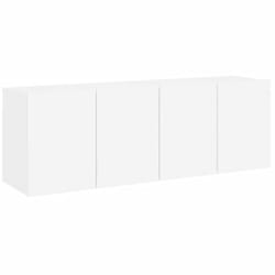 Vidaxl - Meubles tv muraux 2 pcs blanc 60x30x41 cm