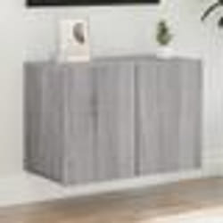 vidaXL Meuble TV mural sonoma gris 60x30x41 cm