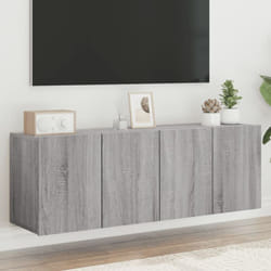 Vidaxl - Meubles tv muraux 2 pcs sonoma gris 60x30x41 cm