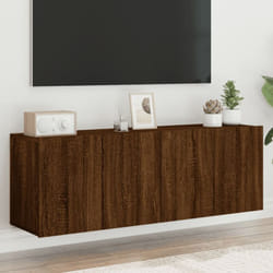 Vidaxl - Meubles tv muraux 2 pcs chêne marron 60x30x41 cm