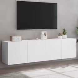 Dotés d'un design à la fois tendance et pratique, ces meubles TV deviendront un point central de votre pièce. Matériau durabl ...
