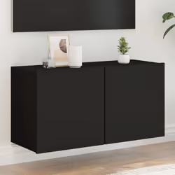 VidaXL 836954, Noir, Bois, Bois, 800 mm, 300 mm, 410 mm