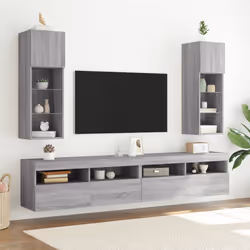 VidaXL 837011 Support TV et centre de divertissement