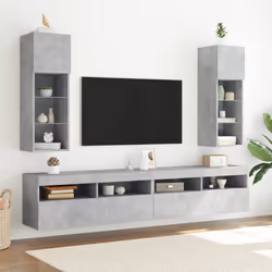 VidaXL 837021 Support TV et centre de divertissement