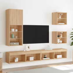 VidaXL 837059 Support TV et centre de divertissement