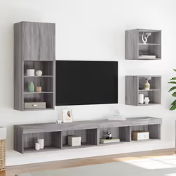 VidaXL 837062 Support TV et centre de divertissement