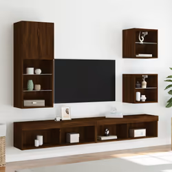 VidaXL 837063 Support TV et centre de divertissement