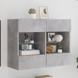 Cette armoire TV murale est la solution parfaite pour votre espace de vie afin de maximiser l'espace et de garder les surface ...